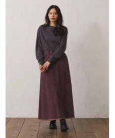 Green Parks ・Ｄｏｕｂｌｅ　Ｆｌａｇｓ　ハート刺繍ロンＴ