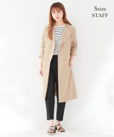 ANY SIS ノーカラーライトテロンチ コート