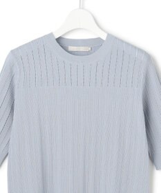 ICB L レースパターン ニット