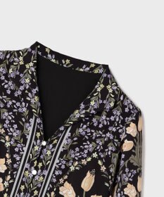 GRACE CONTINENTAL フラワーパターンプリントワンピース