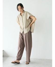 CRAFT STANDARD BOUTIQUE ステンサイドソリッドストライプブラウス①