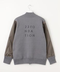 23区GOLF 【23Fondation/MEN】ハイブリッド ニットアウター