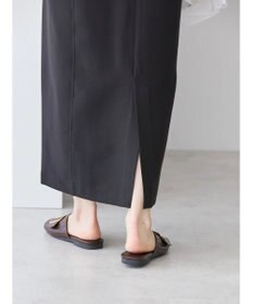 AMERICAN HOLIC イージーケアＵネックＩラインワンピース