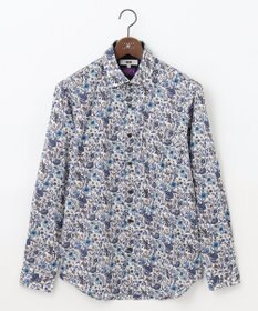 JOSEPH ABBOUD 【リバティー柄】プリントシャツ
