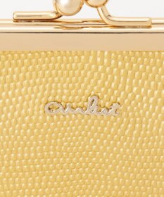 airlist がま口財布 LUNA Metallic ルナメタリック ＜イエロー＞