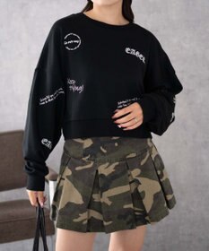 WEGO スクリブルグラフィックスウェット