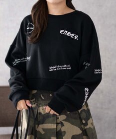 WEGO スクリブルグラフィックスウェット