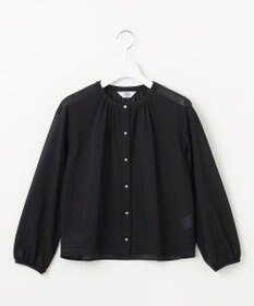 J.PRESS LADIES L 【洗える】シアー カーディガン