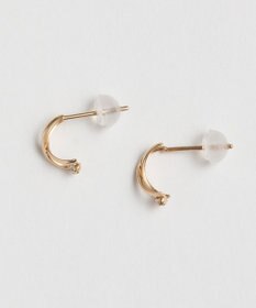 Phoebe 【 K10 】クロッシングビジューピアス