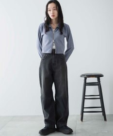 WEGO カーブデニムパンツ