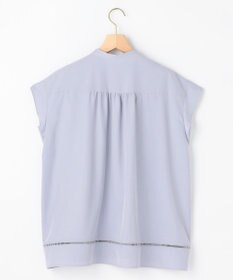 組曲 【先行予約】スムースクロス ピンタックブラウス