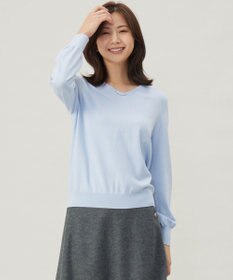 J.PRESS LADIES 【ご好評につき新色追加！・WEB限定カラーあり・洗える】PRINCE Vネック ニット