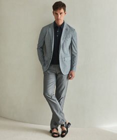 GOTAIRIKU 毎日の仕事着に【洗濯機可】テーラード DRESS BIZ ニットポロ