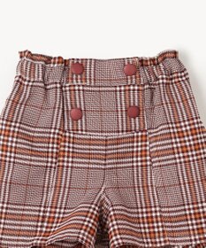 組曲 KIDS 【110-140㎝】Chocolat de check キュロット