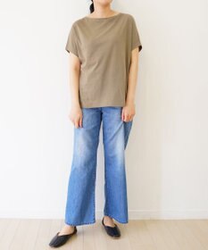 TOQUE 〈大草直子さんアドバイザー〉 タンギスコットン天竺半袖Ｔシャツ