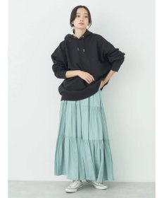 earth music&ecology スウェットルーズパーカー