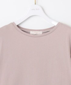 ANY SIS L 【汗ジミ防止・UVケア】アーモンドスリーブ カットソー