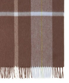 MOONBAT MACKINTOSH PHILOSOPHY(マッキントッシュ フィロソフィー）ウール100% 2WAYチェックポンチョストール