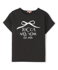 TOCCA 【接触冷感・UV90%以上カット・洗える】DANCING RIBBON Tシャツ