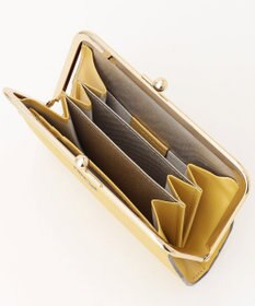 airlist がま口財布 LUNA Metallic ルナメタリック ＜イエロー＞