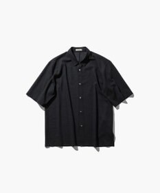 ATON TWIST WOOL GAUZE | ハーフスリーブシャツ - UNISEX