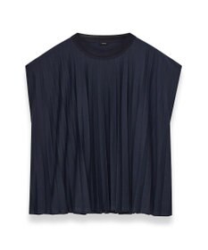 JOSEPH 【洗える】コットンプリッセ　ラウンドネックTシャツ