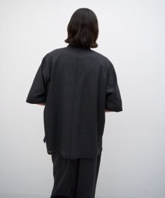 ATON TWIST WOOL GAUZE | ハーフスリーブシャツ - UNISEX