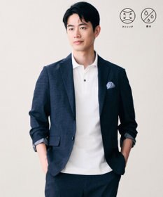 JOSEPH ABBOUD 【洗える/UV/エコ撥水/26SSモデル登場】ライトウェーブライト ジャケット
