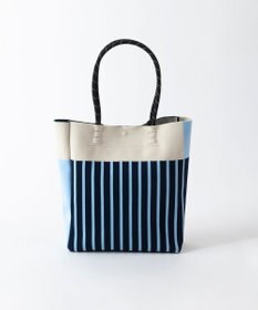 TRICOTE 【PC／A4サイズ】ストライプニットtote bag