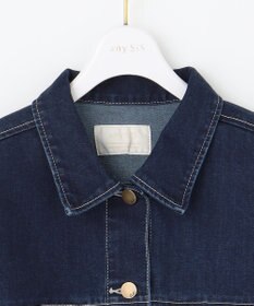 ANY SIS 【洗える】ストレッチライトデニム ジャケット
