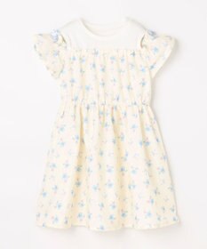 ANY KIDS 【洗濯機可能】オンオフショルダーワンピース