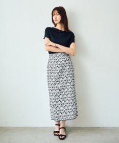 YECCA VECCA 【接触冷感】ドレープカットトップス