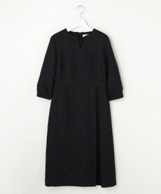 J.PRESS LADIES S ボタニカルジャガード ワンピース