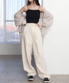 WEGO 【カップ付き】なちゅ盛れ2WAYカップインショートキャミ