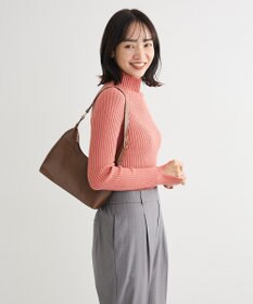 Green Parks ・Ｐｅｔｉｔ　Ｆｌｅｕｒ　ボトルネックリブニット