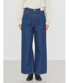 AMERICAN HOLIC フロントタックワイドデニム