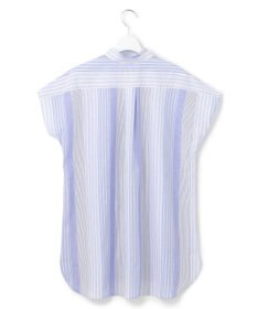 J.PRESS YORK STREET 【WOMEN】キャップスリーブ マルチストライプブラウス