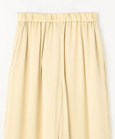 NAVE 【Nave・洗える/ウエストゴム】ヴィンテージサテン ワイドパンツ