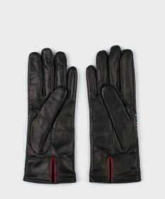 Paul Smith スワール ステッチ レザーグローブ