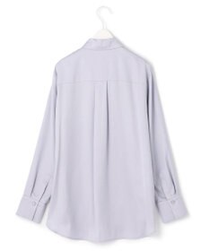 ICB 【洗える】 ルゼブフィブリルサテン シャツ
