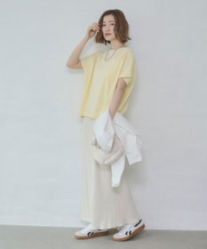 WEGO 【2026春夏新作】接触冷感フレンチスリーブT