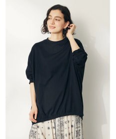 CRAFT STANDARD BOUTIQUE シルケット天竺　フロントギャザーＢＩＧ　Ｔｅｅ　Ｌ／Ｓ
