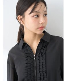 earth music&ecology フリルシャツ