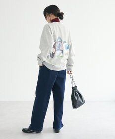 CRAFT STANDARD BOUTIQUE 裏起毛デニムワイドパンツ