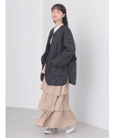 earth music&ecology キルティングハーフブルゾン