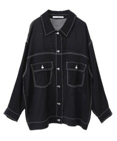 Green Parks ・ＥＬＥＮＣＡＲＥ　ＤＵＥ　カラーステッチシアーＧジャン