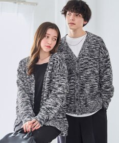 WEGO ツイストブークレカーディガン