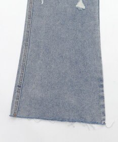 WEGO ダメージフレアデニムパンツ