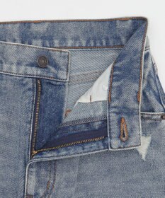 WEGO ダメージフレアデニムパンツ