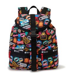 LeSportsac SMALL VOYAGER/プリングルズスティッカーズ